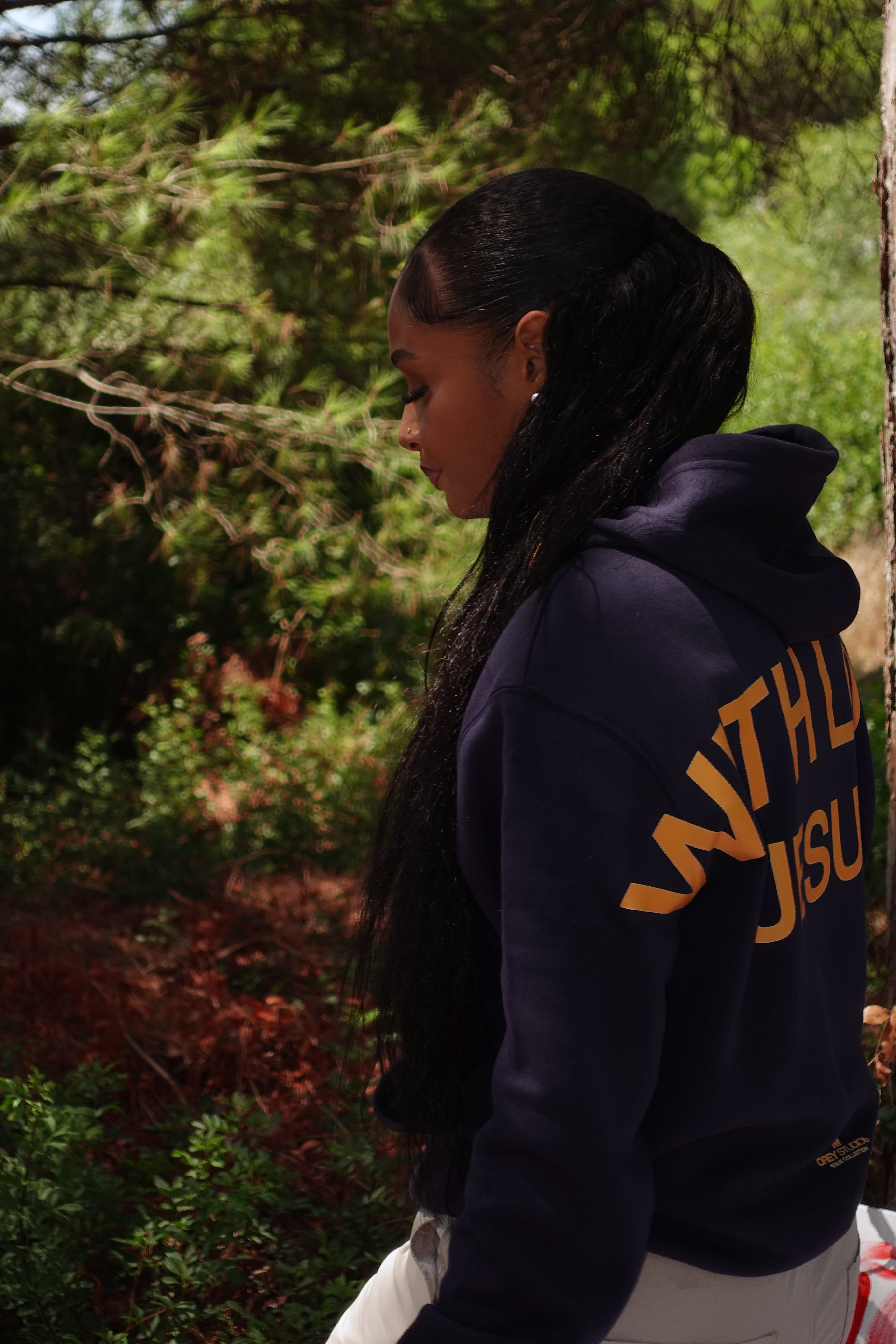 HOODIE 7:30 PM NAVY BLUE