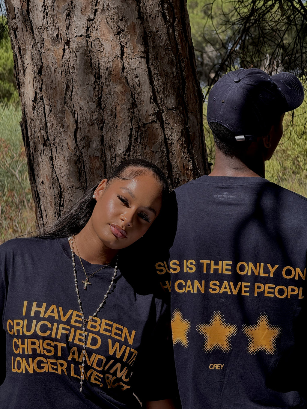 JOHN 14:6 NAVY BLUE T-SHIRT