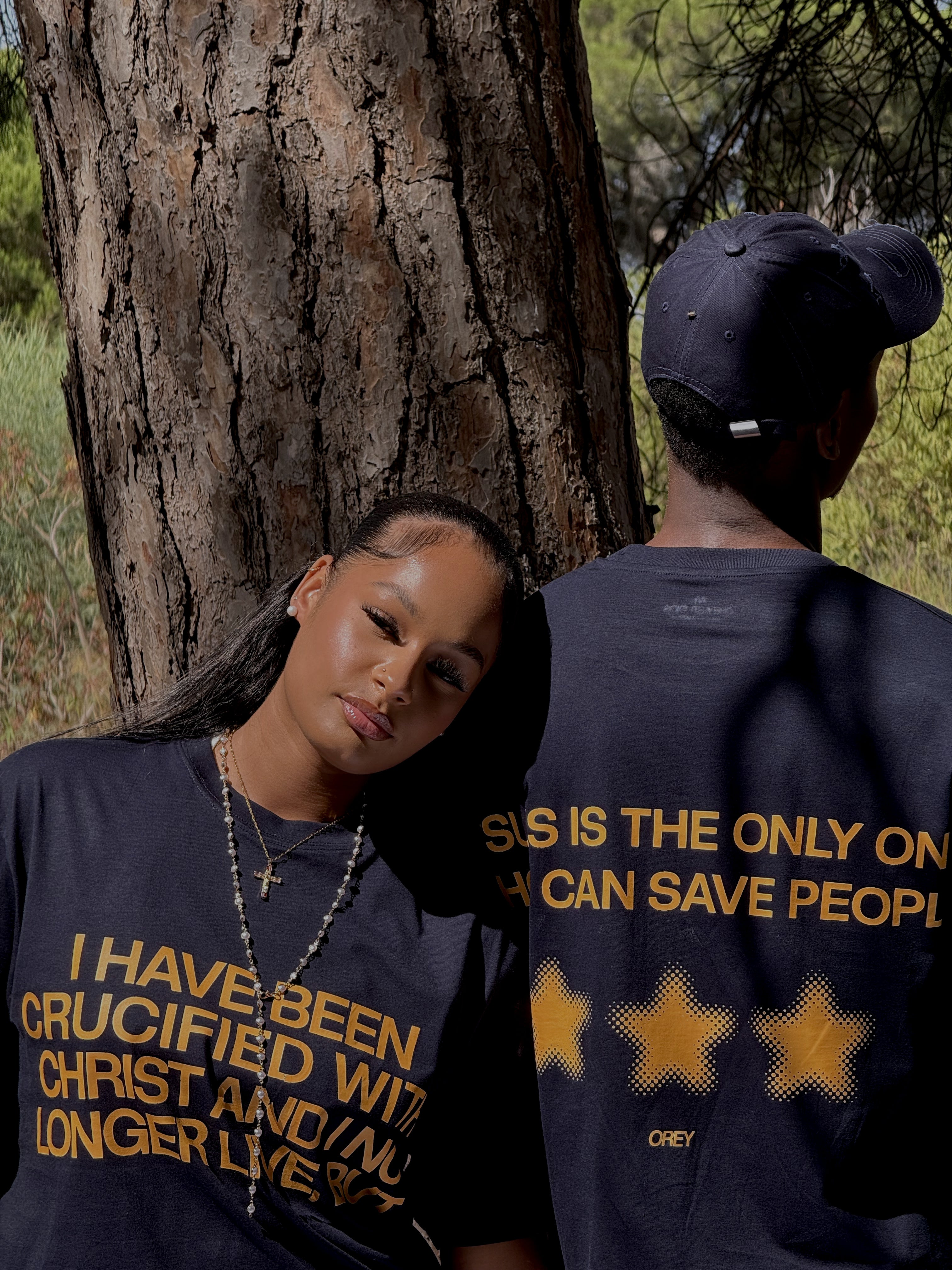 JOHN 14:6 NAVY BLUE T-SHIRT