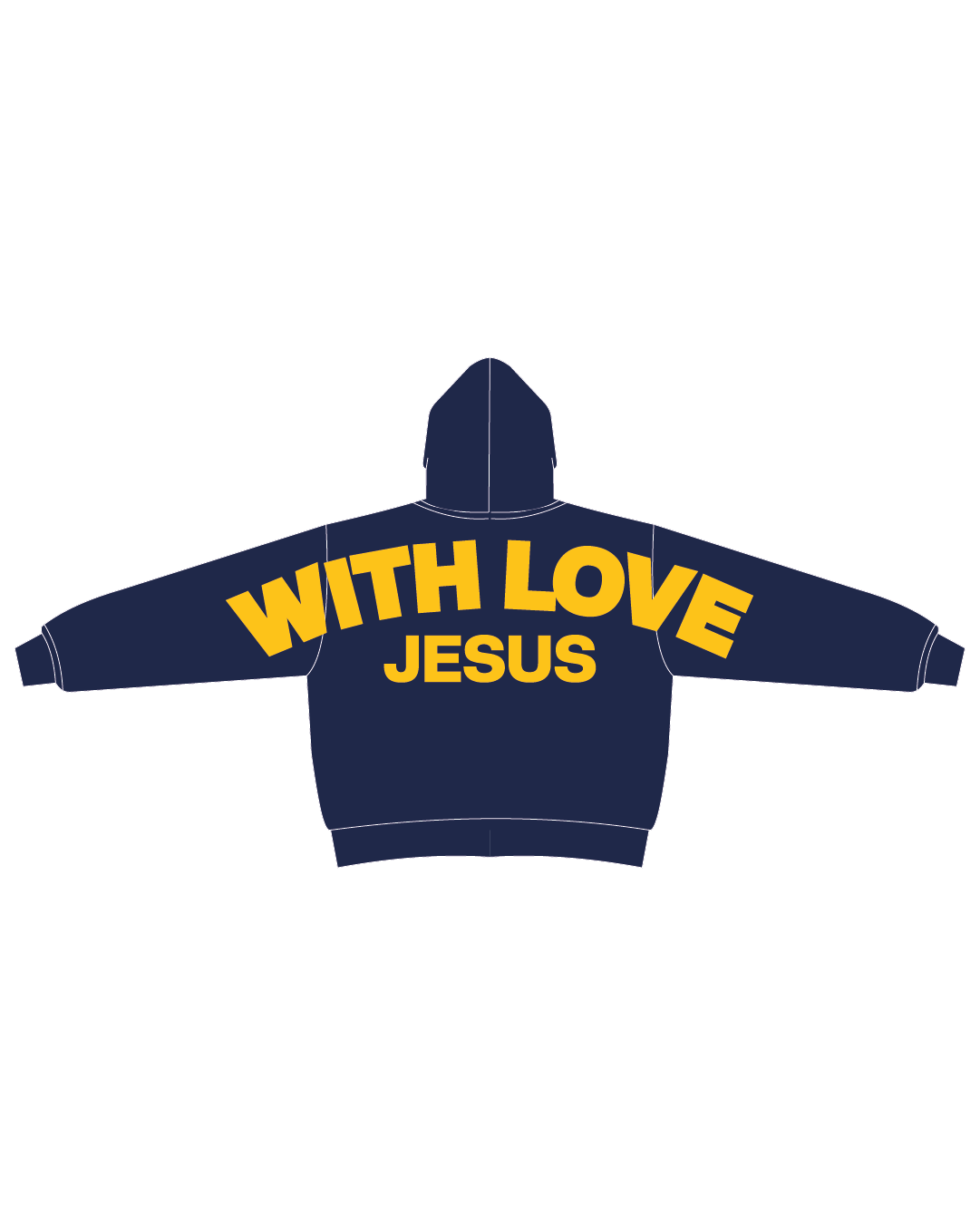 HOODIE 7:30 PM NAVY BLUE
