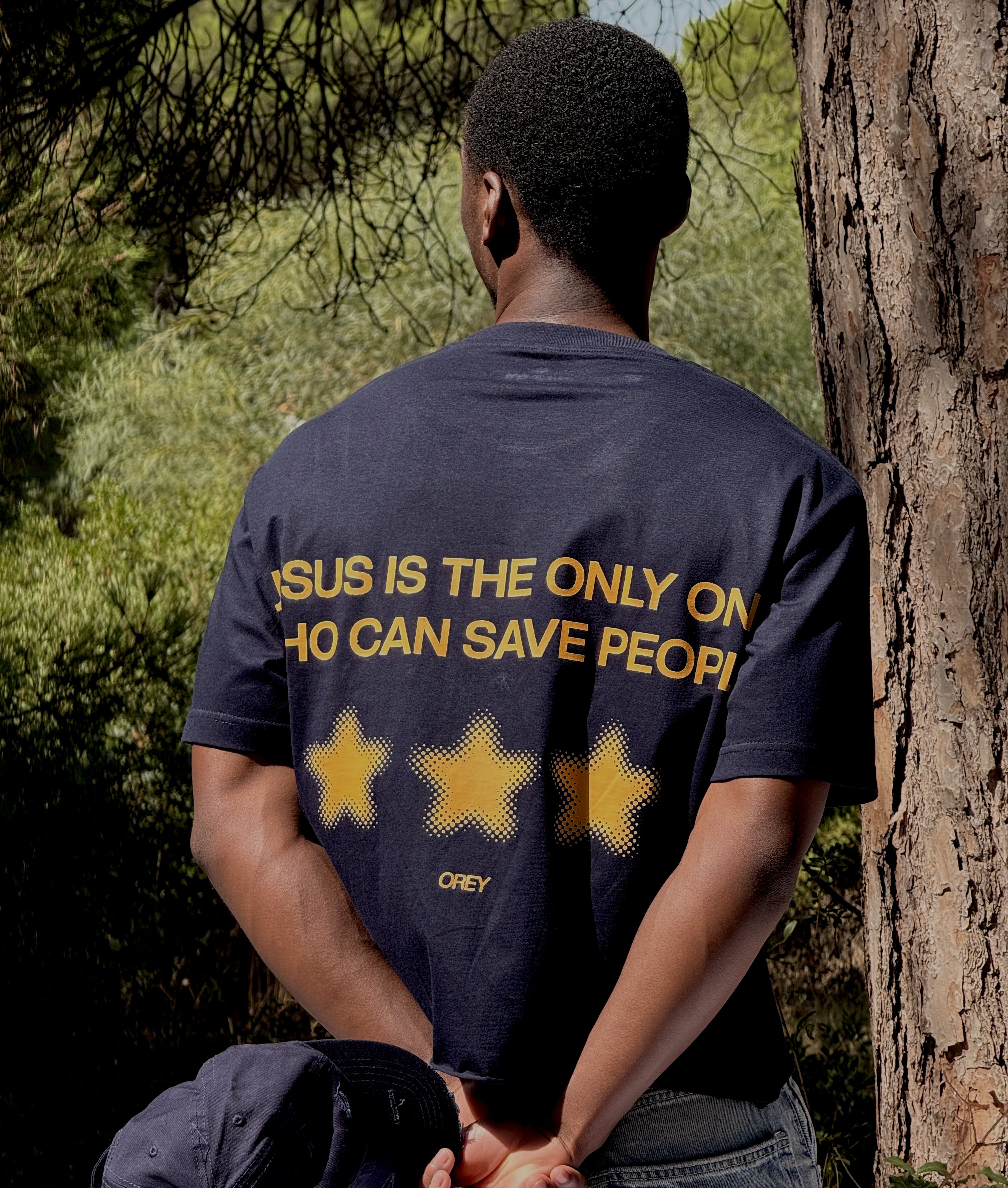 JOHN 14:6 NAVY BLUE T-SHIRT