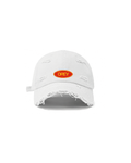 DISTRESSED WHITE OREY HAT
